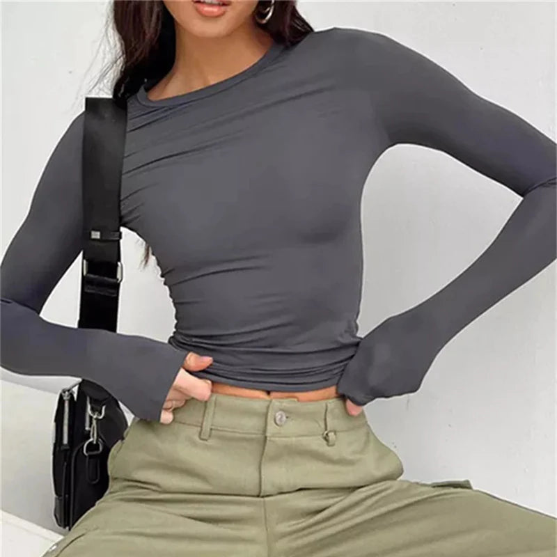 Top Manga Larga Y2K — Darez Wear