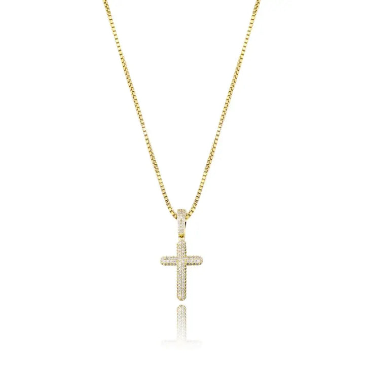 Colgante Cruz de Circonita — Plata de Ley 925 | Darez Wear