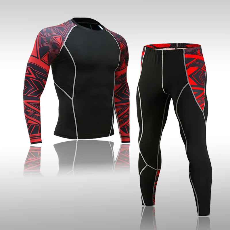 Kit MMA de Compresión | Rashguard + Mallas Deportivas