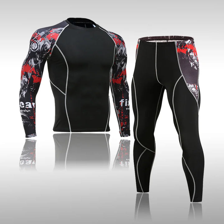 Kit MMA de Compresión | Rashguard + Mallas Deportivas