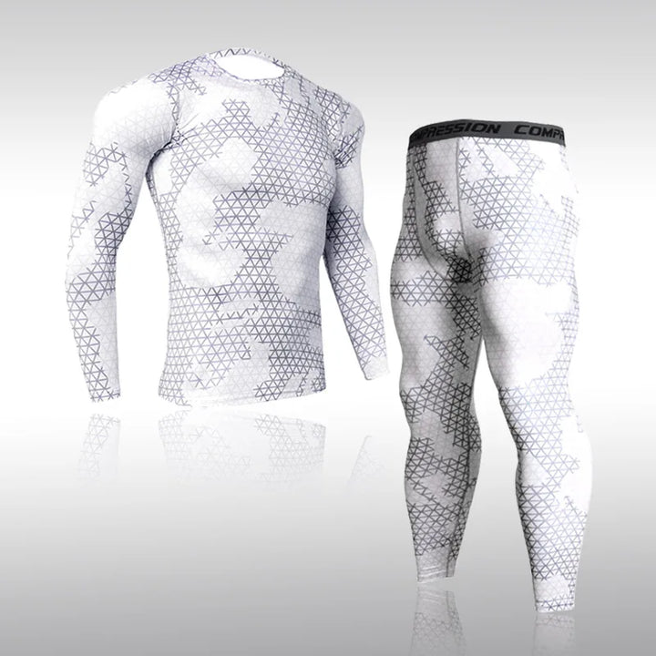 Conjunto Fitness Camuflaje Compresión Hombre — Darez Wear