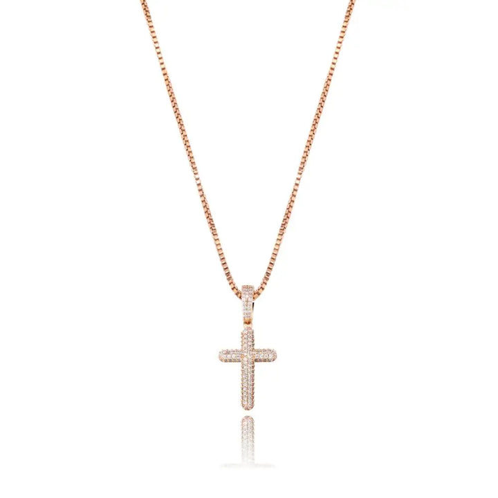Colgante Cruz de Circonita — Plata de Ley 925 | Darez Wear