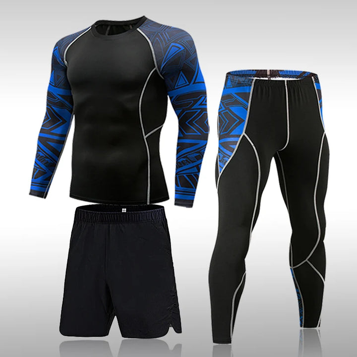 Kit MMA de Compresión | Rashguard + Mallas Deportivas