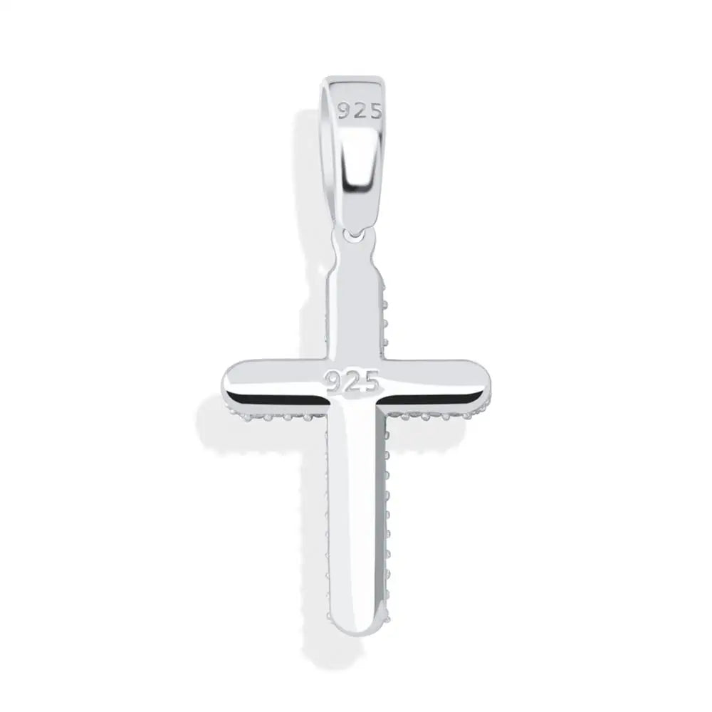 Colgante Cruz de Circonita — Plata de Ley 925 | Darez Wear