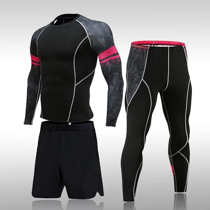 Kit MMA de Compresión | Rashguard + Mallas Deportivas