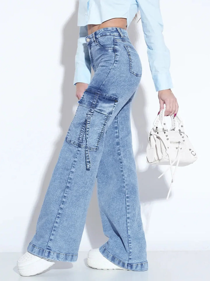 Vaqueros Cargo Mujer — Darez Wear