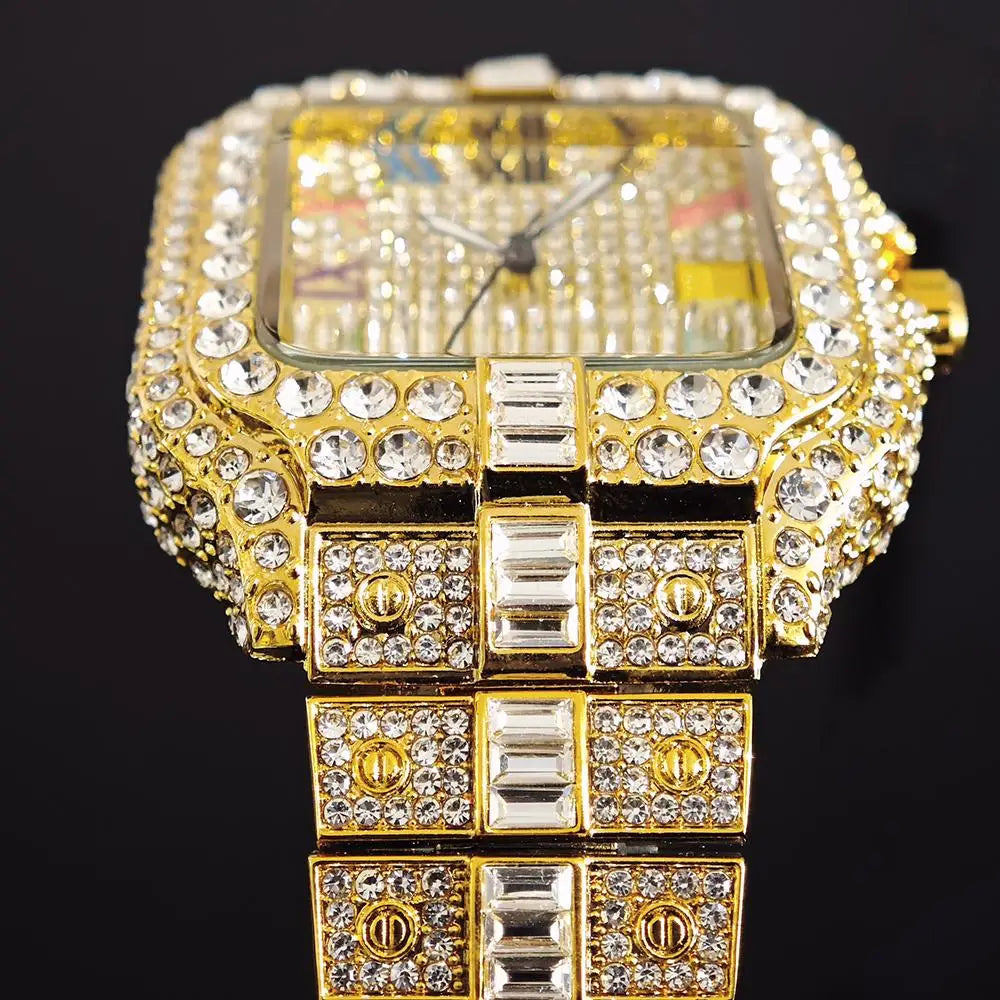 Reloj UNIGUET — Lujo con Diamantes para Hombre