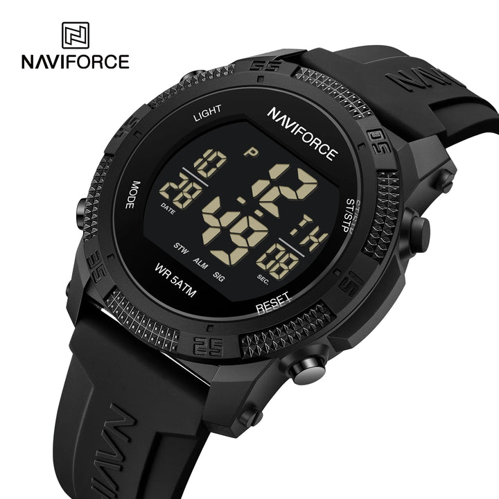 Reloj NAVIFORCE NF7104 Hombre — Digital LCD 50M Resistente al Agua