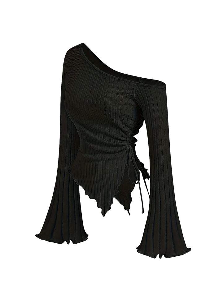 Top Asimétrico Hombros Descubiertos — Darez Wear