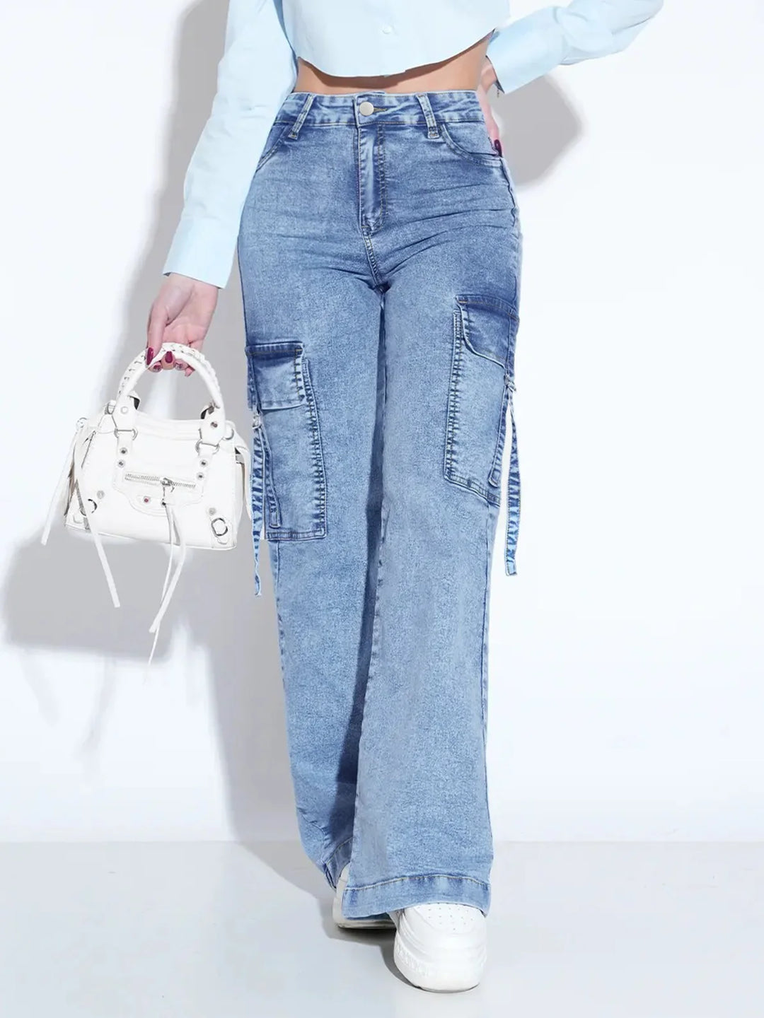 Vaqueros Cargo Mujer — Darez Wear