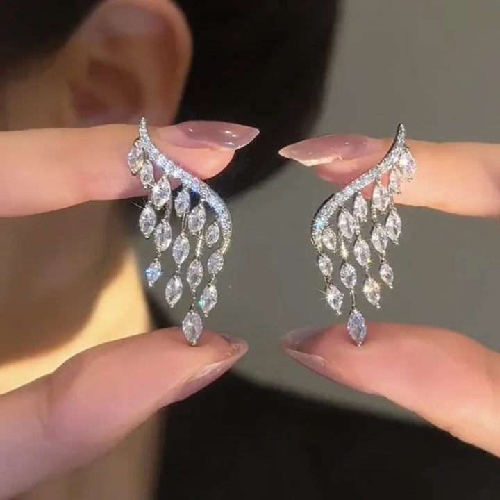 Pendientes Geométricos Circonia Cúbica