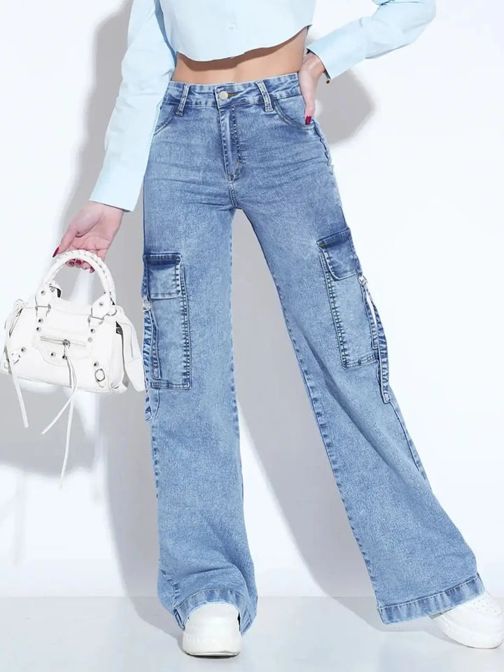Vaqueros Cargo Mujer — Darez Wear