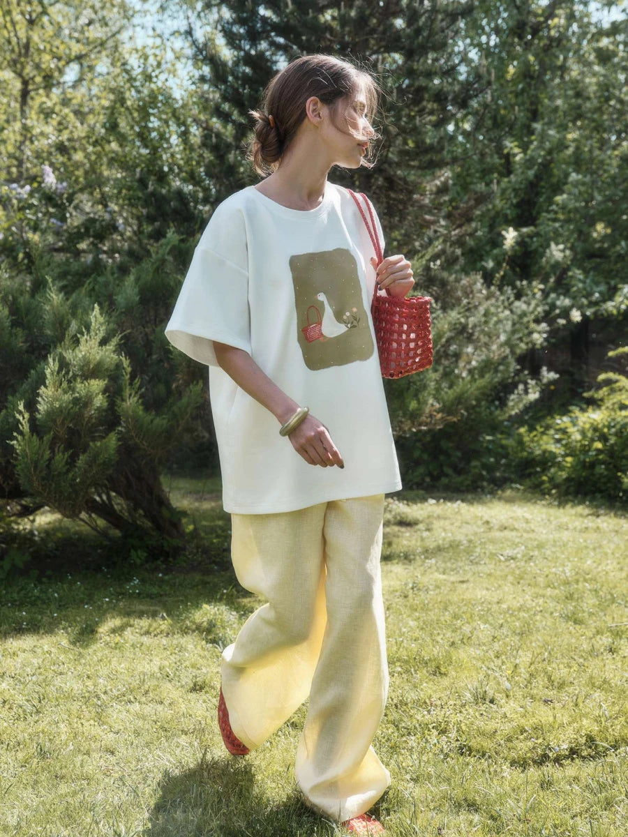 Camiseta Oversized Estampada Hip Hop — Darez Wear