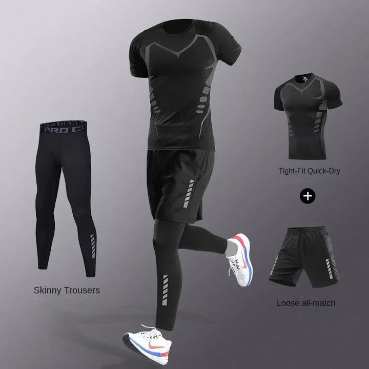 Conjunto Deportivo Hombre — Traje Running 3 a 7 Piezas