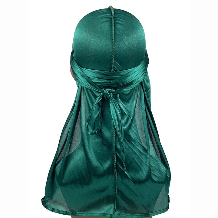 Durag de Seda Hombre — Cola Larga Transpirable