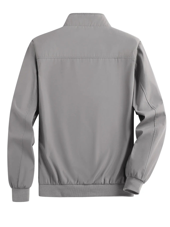 Chaqueta Cuello Alto Hombre — Ligera Primavera &amp; Otoño