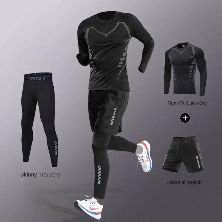 Conjunto Deportivo Hombre — Traje Running 3 a 7 Piezas
