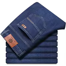 Jeans Casual Hombre — Corte Recto Elástico