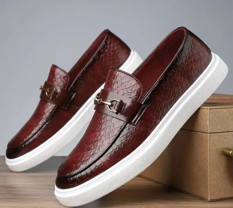 Mocasíes de Piel para Hombre — Casual Premium
