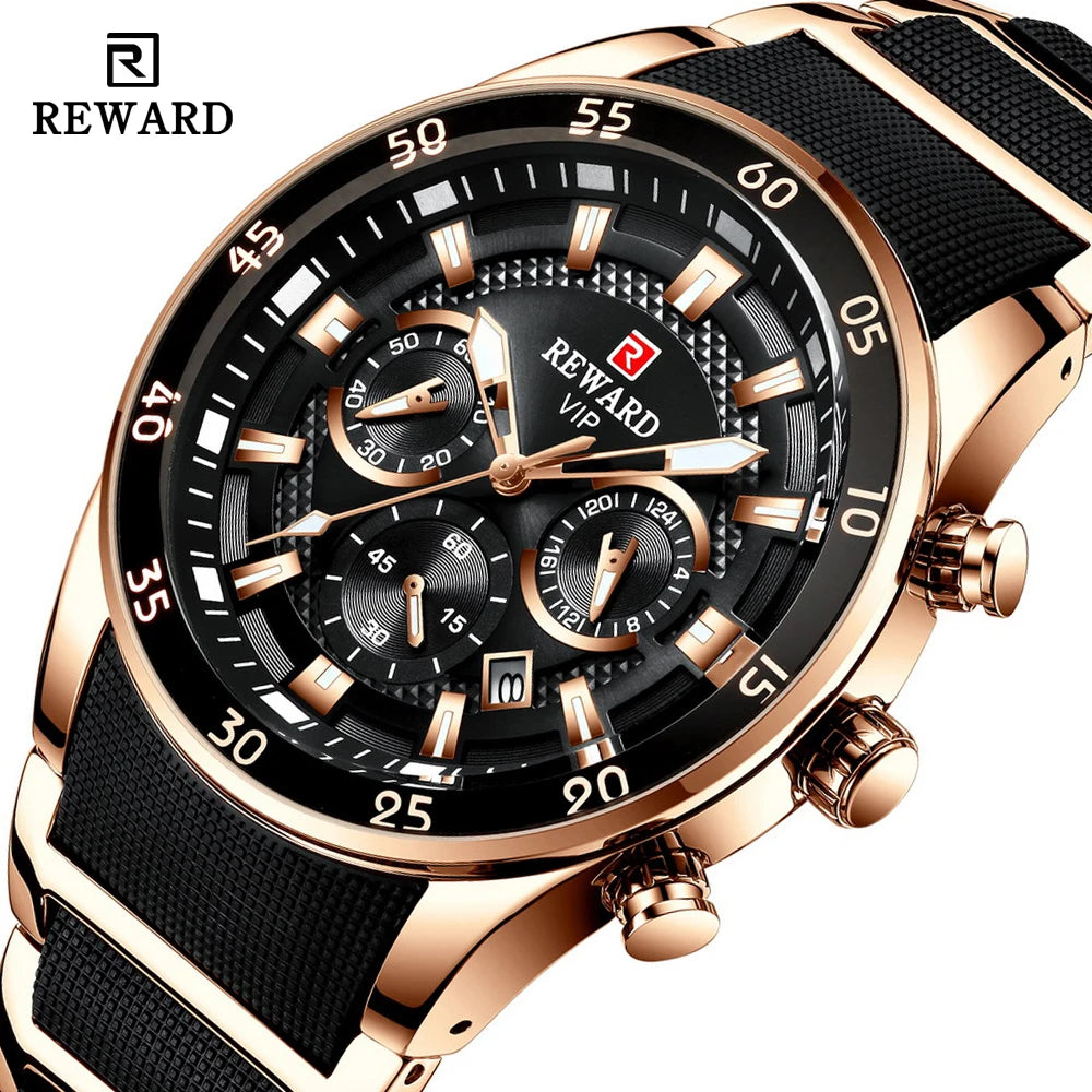 Reloj REWARD — Cronógrafo de Lujo para Hombre