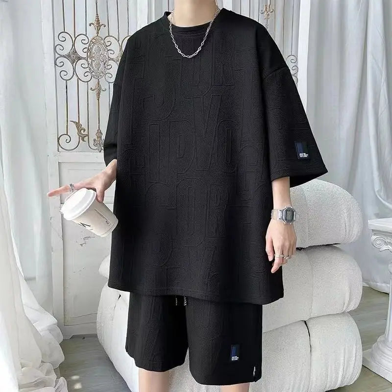 Conjunto Deportivo Waffle | Camiseta y Pantalón Corto
