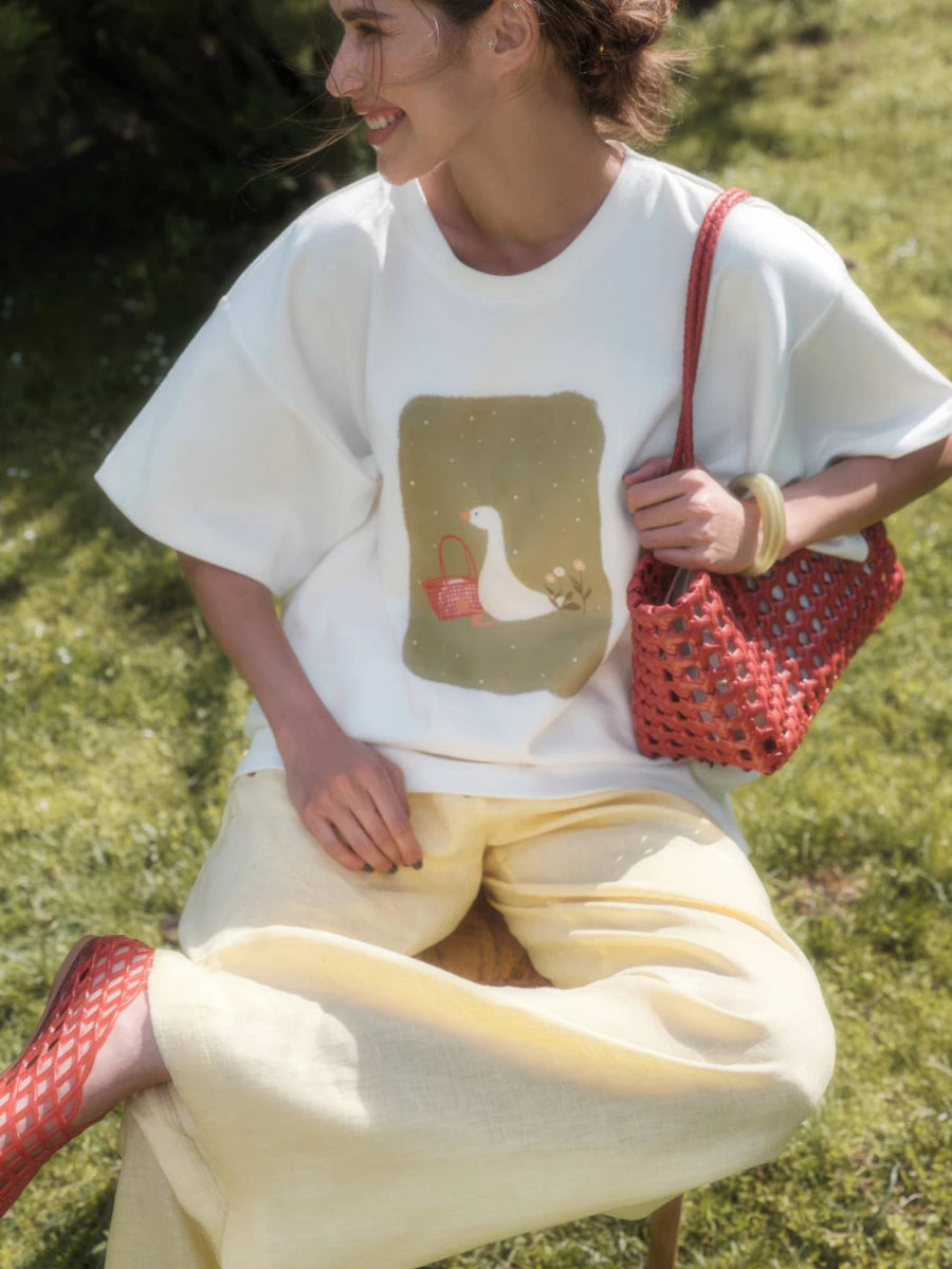 Camiseta Oversized Estampada Hip Hop — Darez Wear