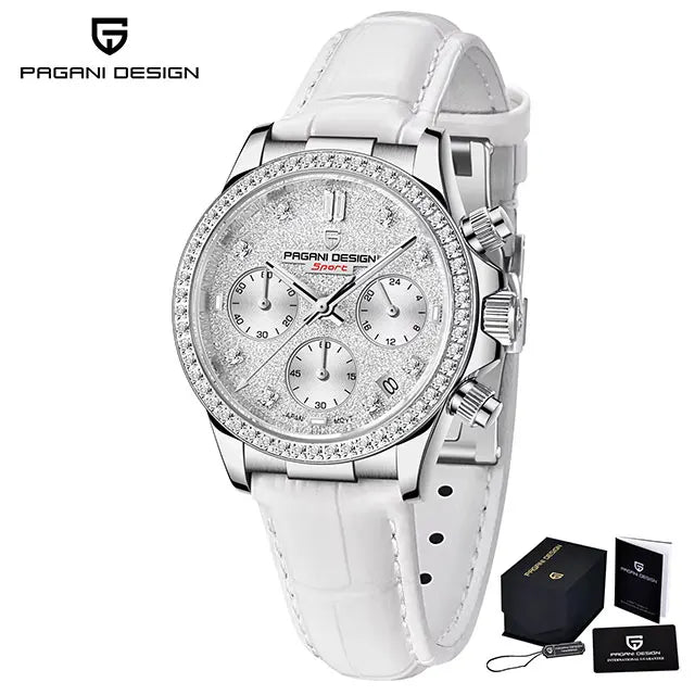 Reloj PAGANI DESIGN — Cronógrafo de Lujo con Cristal de Zafiro