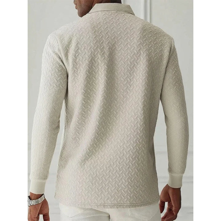 Polo de Manga Larga Premium para Hombre