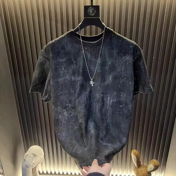 Camiseta Oversized Efecto Desgastado | Lujo Urbano | Darez Wear