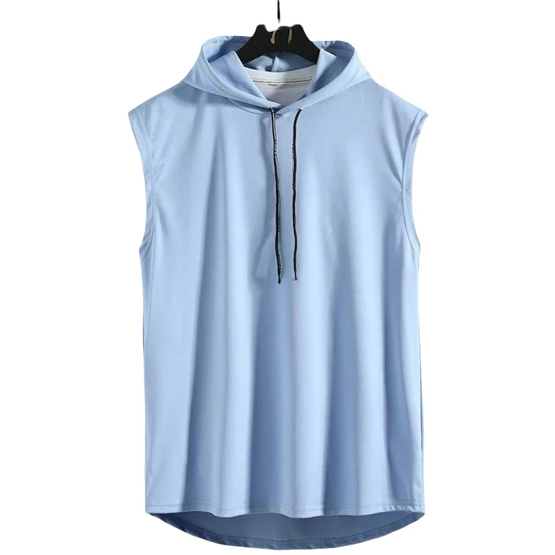 Camiseta Sin Mangas Capucha Hombre — Gym &amp; Fitness