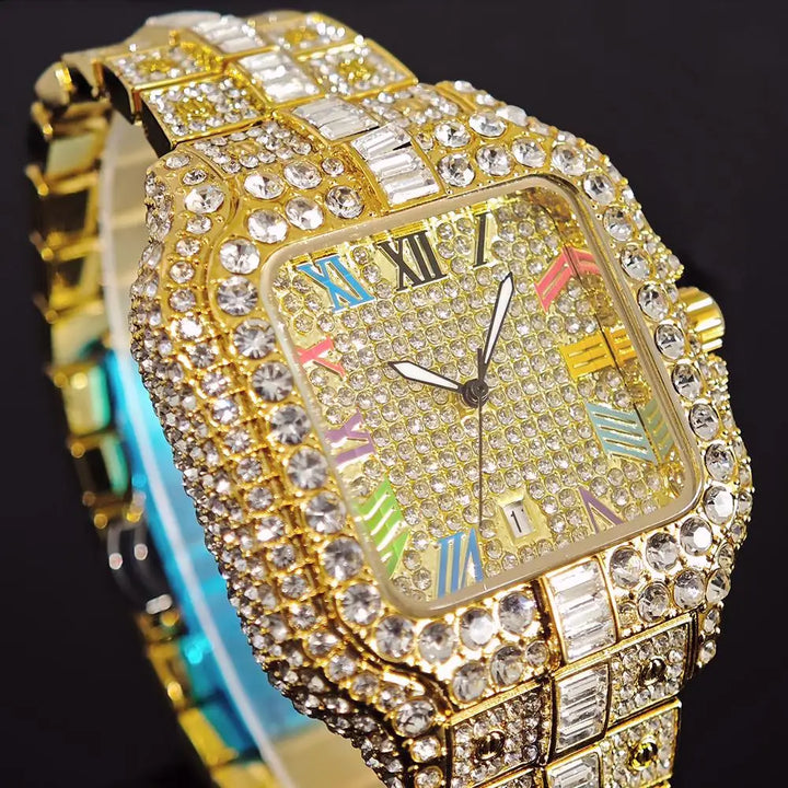 Reloj UNIGUET — Lujo con Diamantes para Hombre