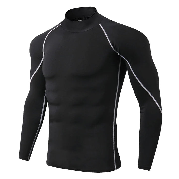 Camiseta Compresión Manga Larga Hombre — Gym &amp; Running