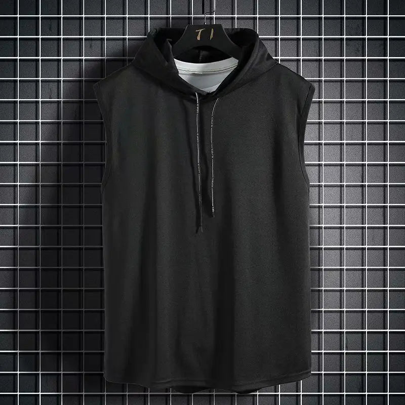 Camiseta Sin Mangas Capucha Hombre — Gym &amp; Fitness