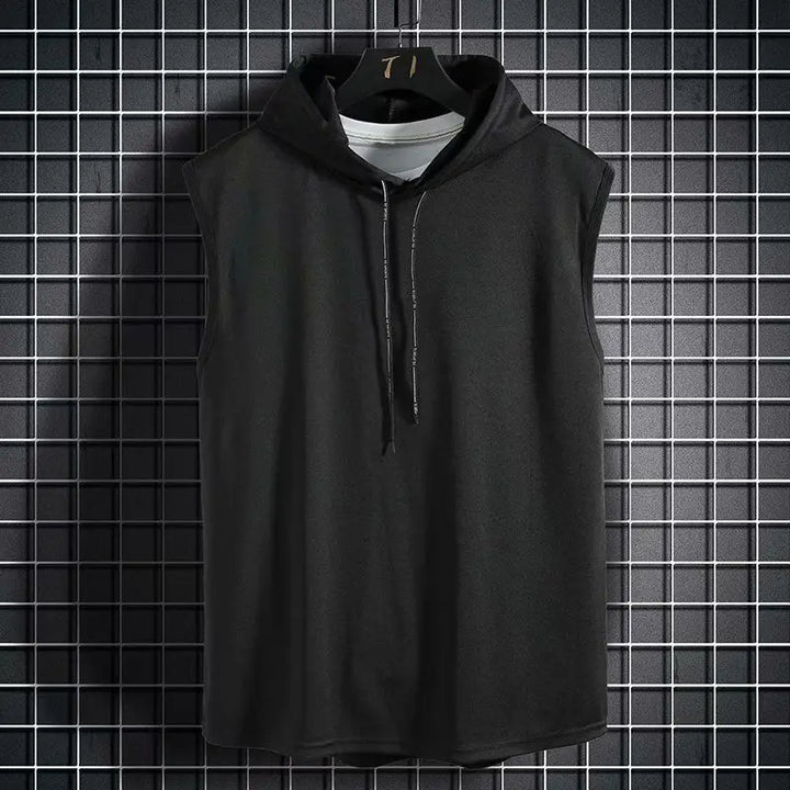 Camiseta Sin Mangas Capucha Hombre — Gym &amp; Fitness