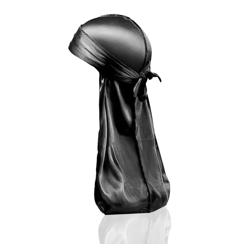 Durag de Seda Hombre — Cola Larga Transpirable