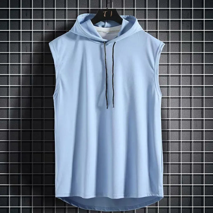 Camiseta Sin Mangas Capucha Hombre — Gym &amp; Fitness