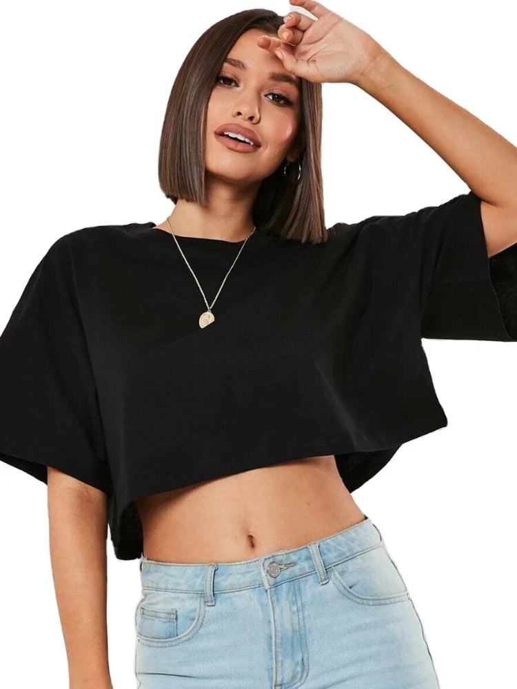 Top Crop Deportivo Algodón — Darez Wear