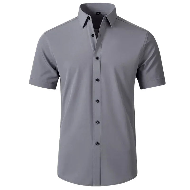 Camisa Elástica Hombre — Sin Planchado Multicolor