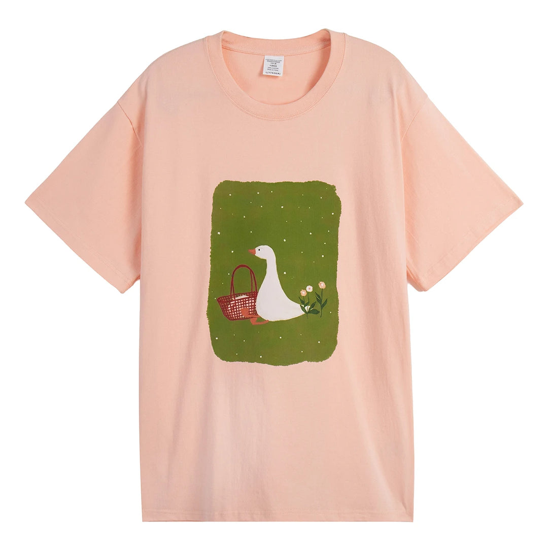 Camiseta Oversized Estampada Hip Hop — Darez Wear