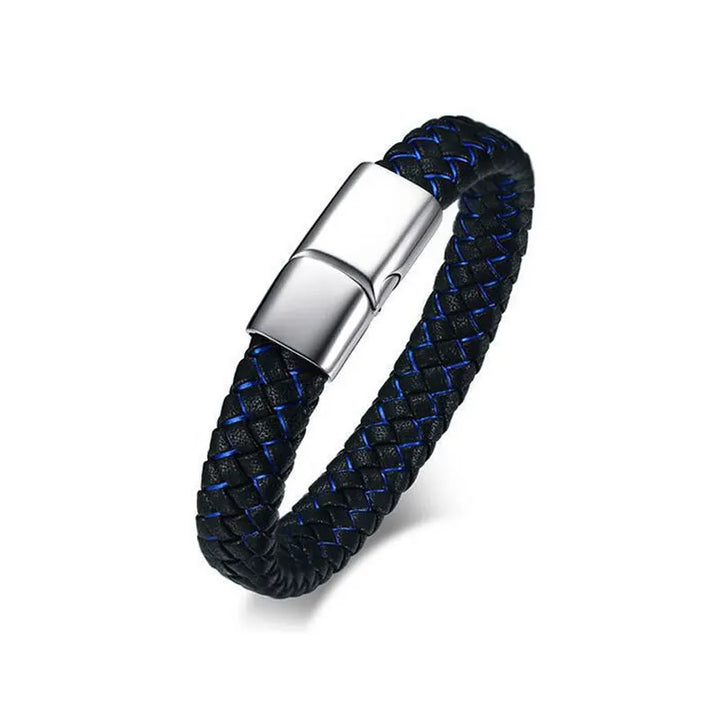 Pulsera Médica de Acero Inoxidable — Identificación de Emergencia