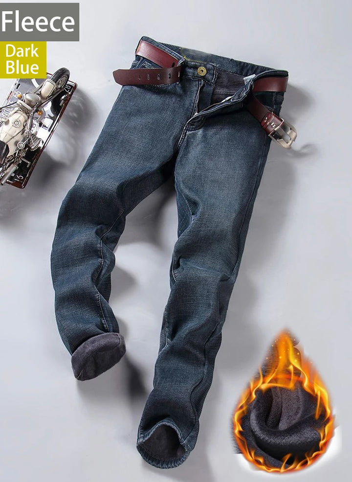 Jeans Casual Hombre — Corte Recto Elástico