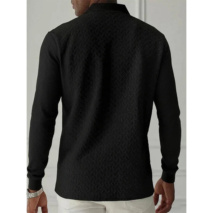 Polo de Manga Larga Premium para Hombre