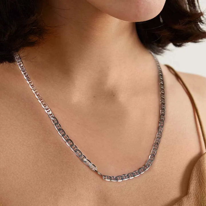 Conjunto Cadena Clásica Plata 925 — Collar y Pulsera