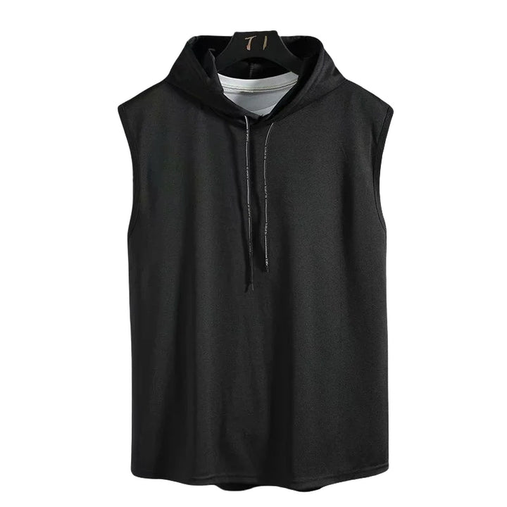 Camiseta Sin Mangas Capucha Hombre — Gym &amp; Fitness