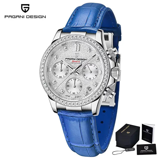 Reloj PAGANI DESIGN — Cronógrafo de Lujo con Cristal de Zafiro
