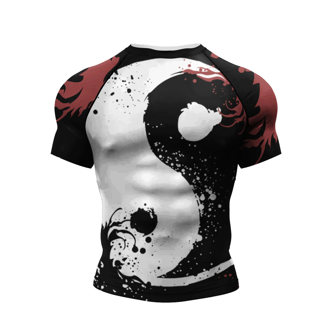 Rashguard de Compresión para BJJ, Kickboxing y Gimnasio