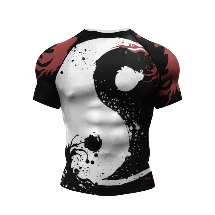 Rashguard de Compresión para BJJ, Kickboxing y Gimnasio