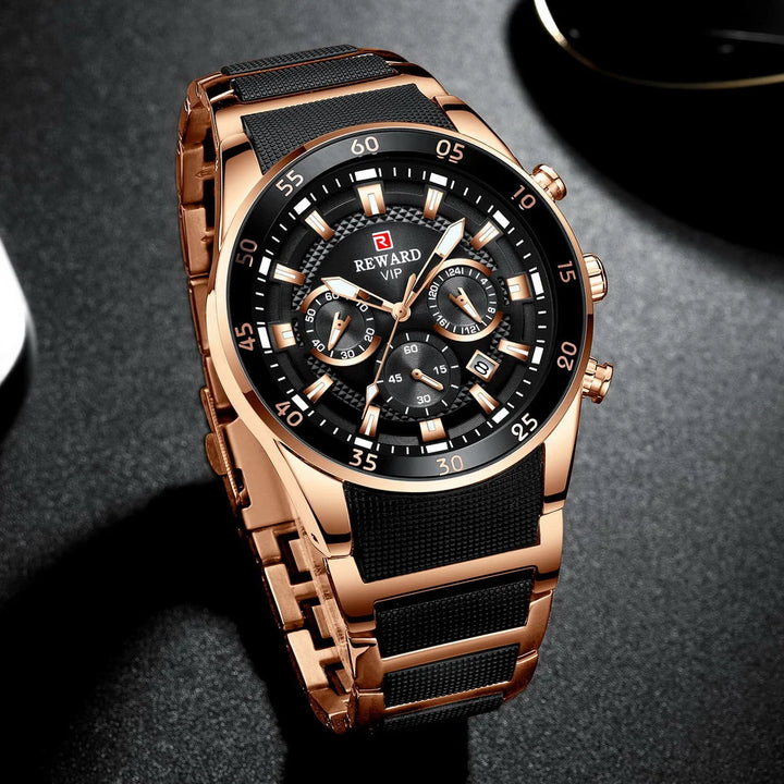 Reloj REWARD — Cronógrafo de Lujo para Hombre