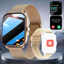 Reloj Inteligente LAXASFIT 2025 — Pantalla Táctil Bluetooth Hombre &amp; Mujer