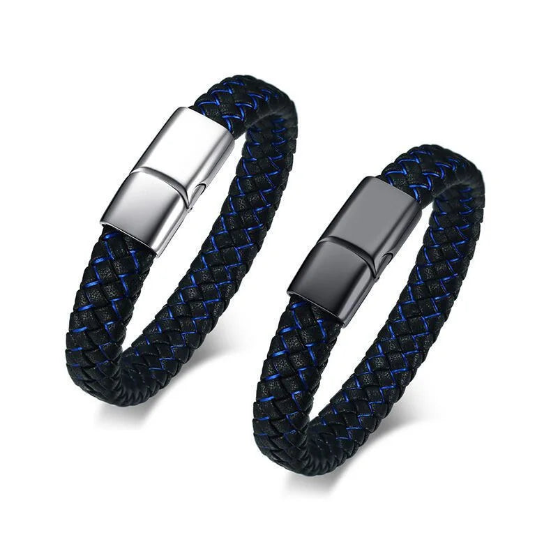 Pulsera Médica de Acero Inoxidable — Identificación de Emergencia